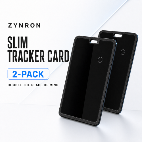 ZYNRON Slim Wallet Tracker Card