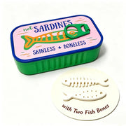 Pink and Green sardine travel jewelry case
