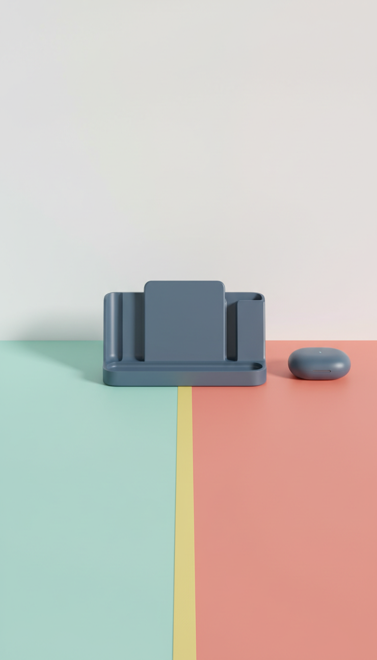 Slate Blue Multi-Device Charging Dock